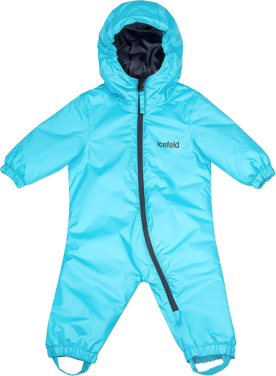 Schneeoverall/Skianzug für Babys und Kinder (Mädchen und Jungen) 74-80 hellblau, 74-80 hellblau