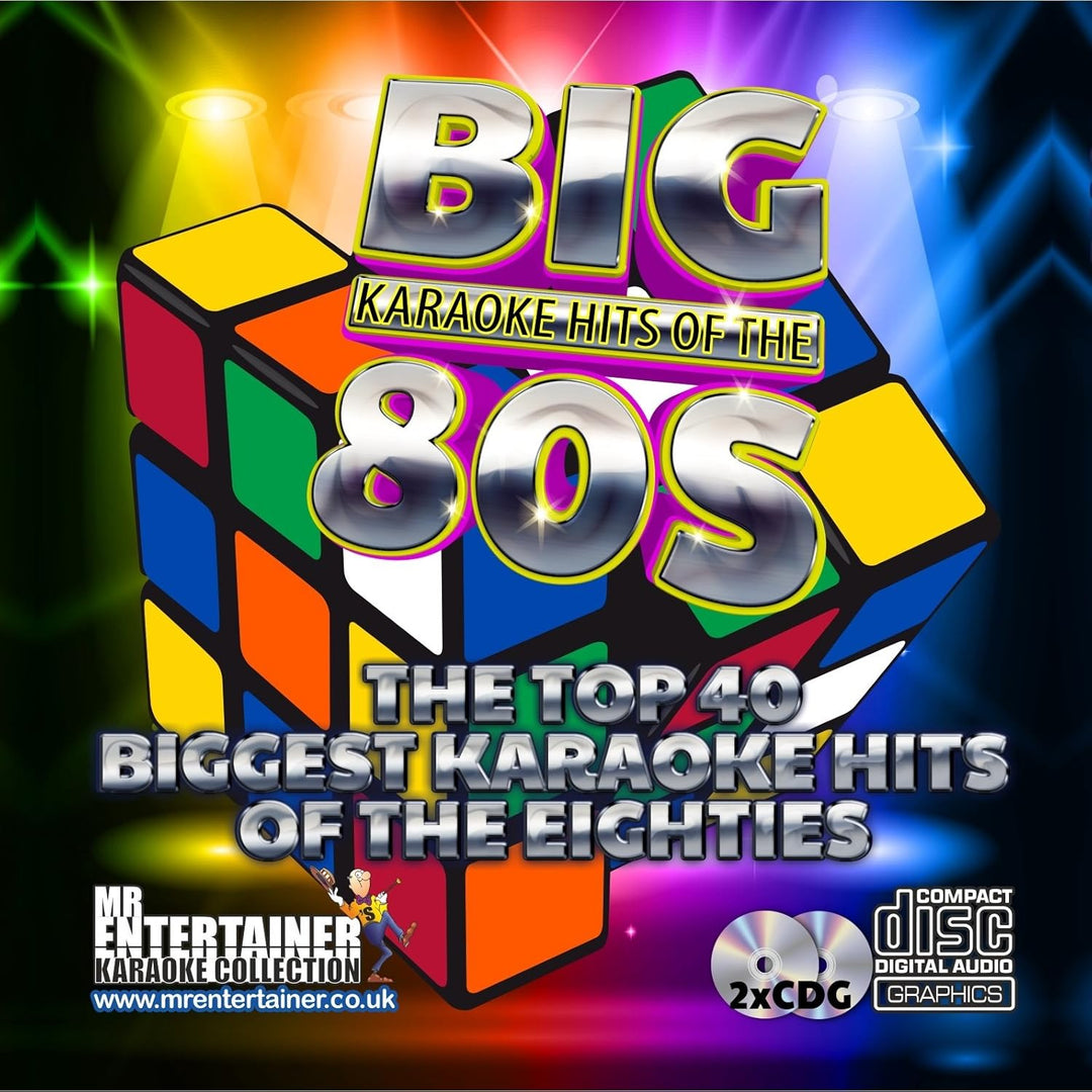 Mr Entertainer Big Karaoke Hits of The 80's (Eighties) CDG Pack. 40 besten Songs aus den Achtzigern