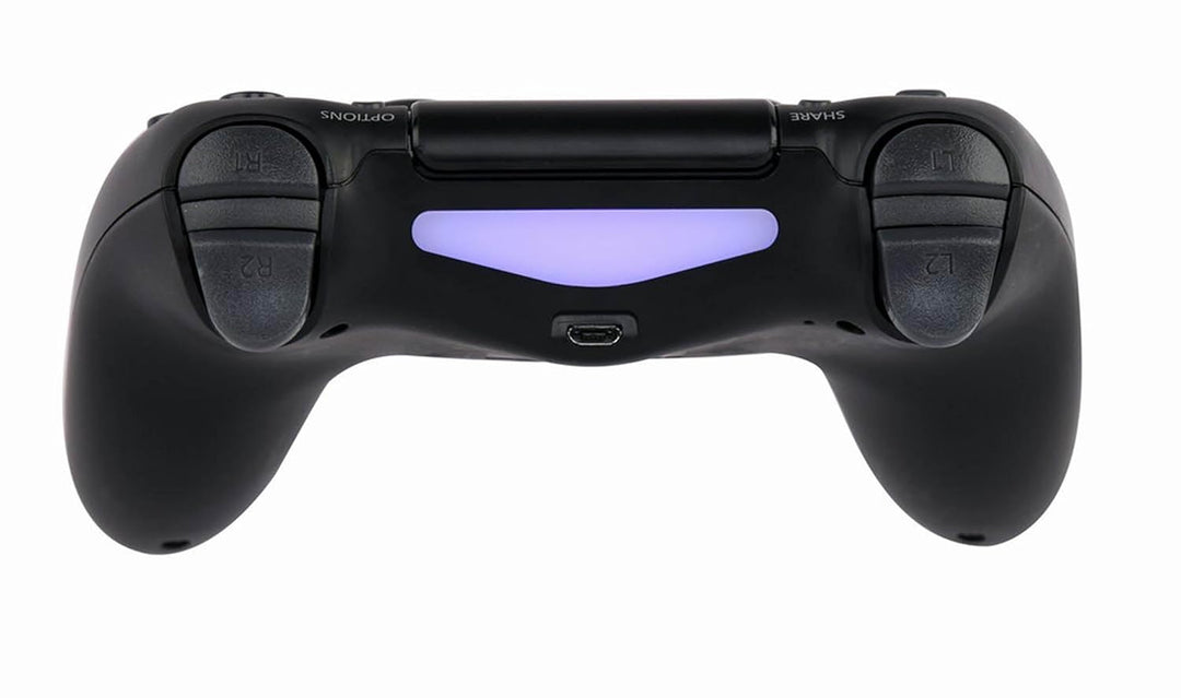 Gembird GMB Gaming Wireless Gamecontroller für PS4 und PC – Dual Vibration, LED Light Bar, Ergonomis