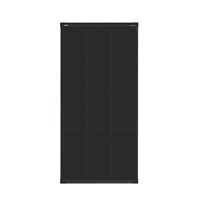 enjoy solar® 150W 12V Monokristallines Solarmodul mit HPBC-Technologie - 25% Hocheffizienz, 182mm So