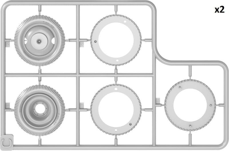 Mini Art 24010 1:24 Dt. Traktor D8506 m. Kabinendach - originalgetreue Nachbildung, Modellbau, Plast