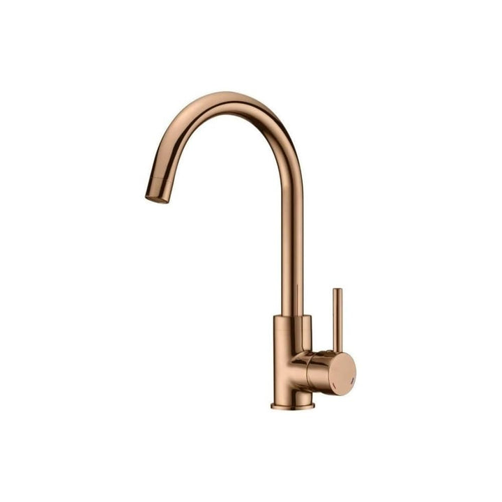 Rousseau Sanitaire 4060435 KØBEN Mischbatterie für Spüle, roségold