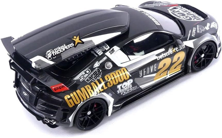 GT Spirit - Miniaturauto für Sammlung, GT386, Black/Grey