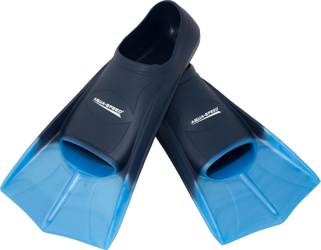 AQUA SPEED HIGH TECH Kurze Trainingsflossen | Schwimmflossen | Schwimmtraining | Kurzflossen | Tauch