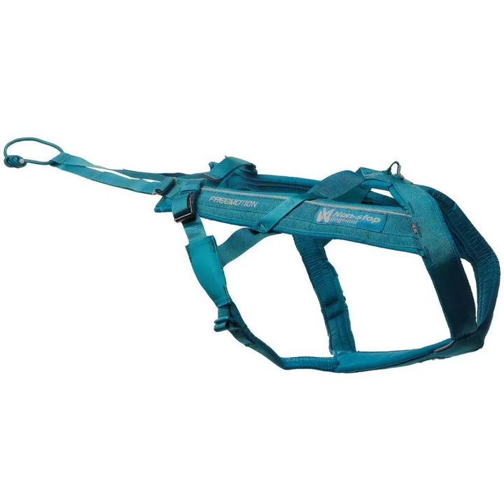 Non-Stop dogwear Freemotion Geschirr 5.0, Blaugrün (7), 7
