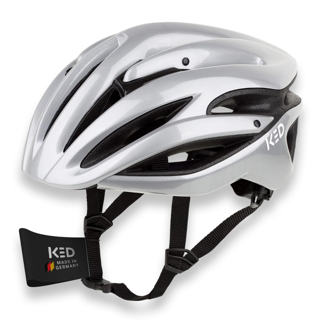 Rayzon Helm Damen Herren mit LED-Rücklicht, Made in Germany, Sportliches Design, 17 Belüftungsöffnun