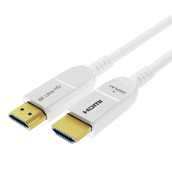 8K Glasfaser HDMI Kabel 6Meter, Langes aktives HDMI 2.1 Kabel 48Gbps Ultra High Speed 8K@60Hz 4K@120