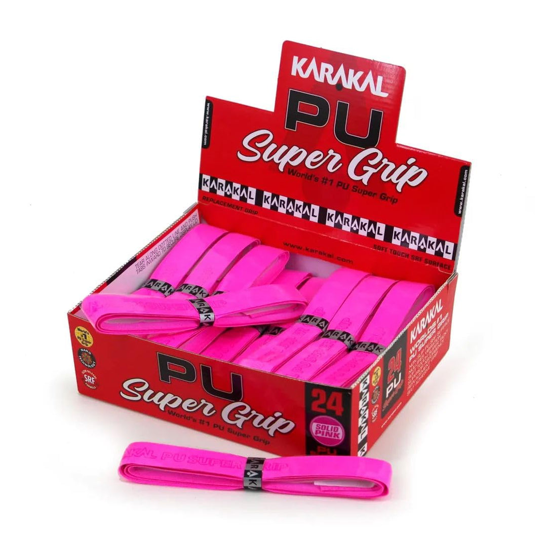 KARAKAL - PU Super Grip - selbstklebendes Griffband für Badminton, Squash, Tennis, Hockeyschläger od