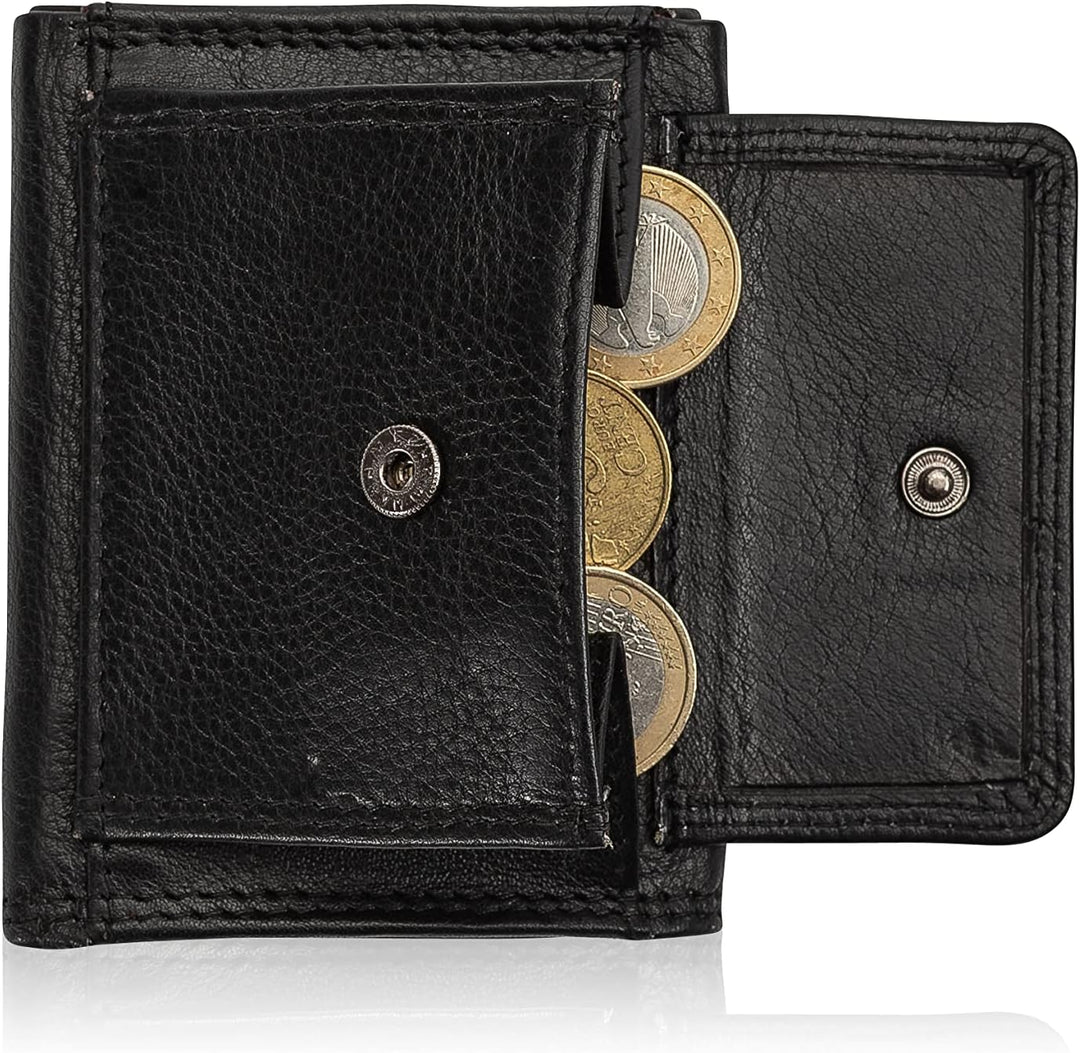 Josephine Osthoff Geldbörse Damen Portemonnaie klein KleinGeldbörse Herren Slim Münzbörse Geldbeutel