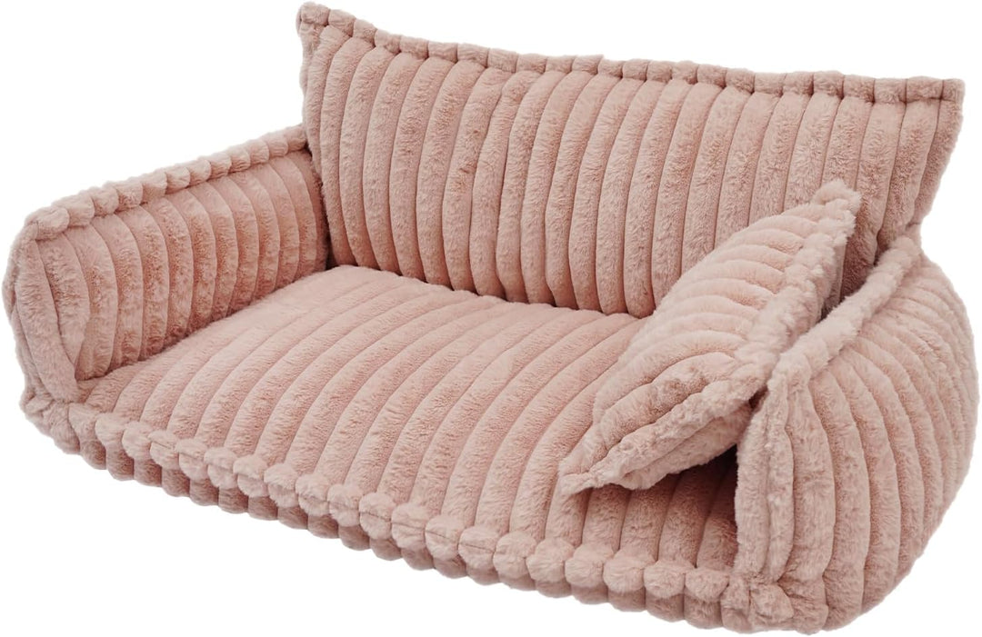 Beruhigende Couch für Haustiere, 100 x 67 x 40 cm Haustier Bett | Haustier-Couch mit Abnehmbarem Was