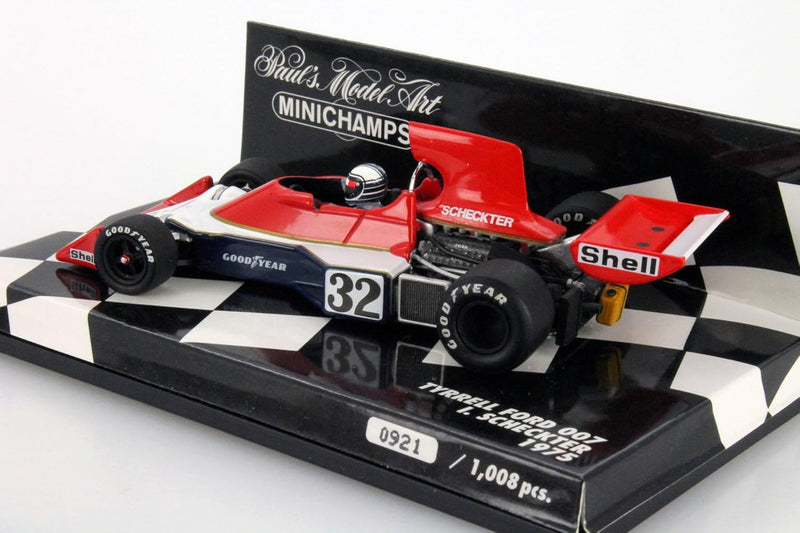 Minichamps I. Scheckter Tyrrell Ford 007 Formel 1 1975 1:43