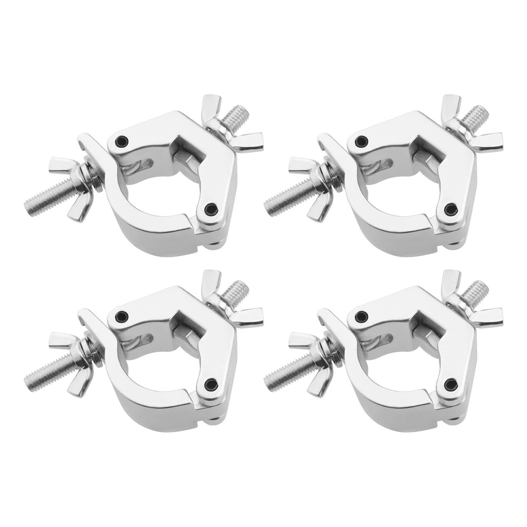Create idea 4 Stück Haken aus Aluminiumlegierung Truss-Hakenklemme O-Klemme Halber Haken Bühnenlicht