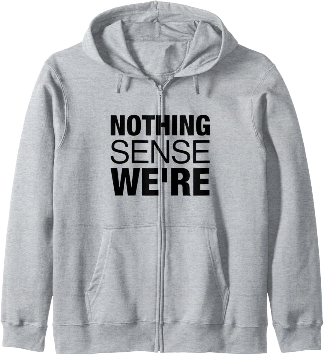 Nothing Makes Sense When We're Apart Partnerlook Kapuzenjacke