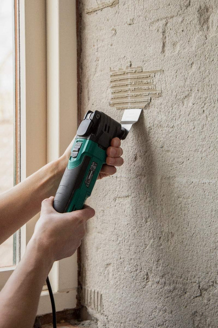 VONROC Multifunktionswerkzeug/Oszillationswerkzeug 300W – Schnellwechselsystem, variable Drehzahl –