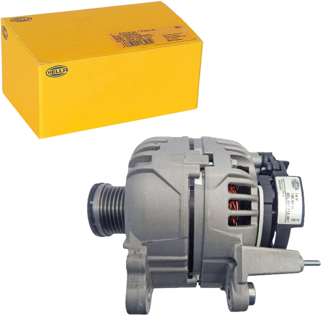 HELLA - Generator/Lichtmaschine - 14V - 140A - für u.a. Skoda Fabia II (542) - 8EL 011 713-381