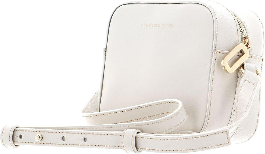 Tommy Hilfiger Canvas Mix Camera Bag Oatmeal