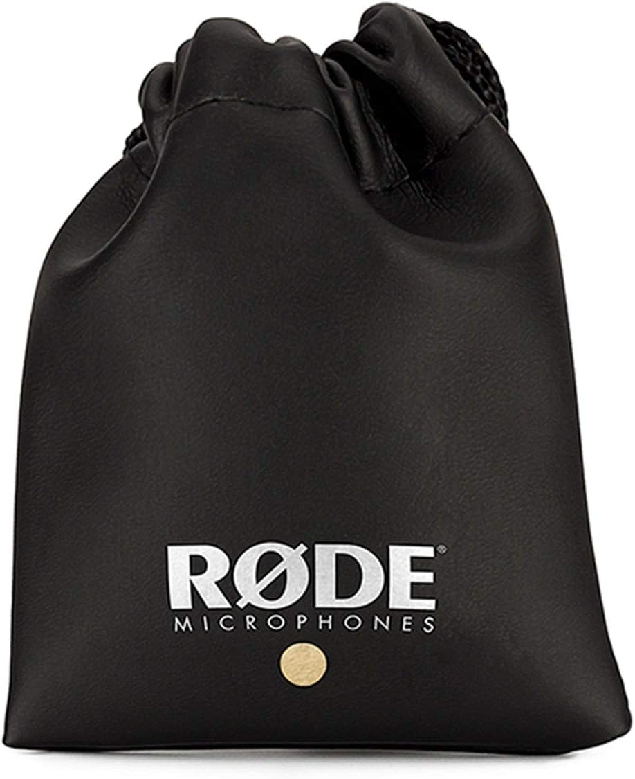 Rode Lavalier GO Lavaliermikrofon + Lav Headset Halterung Grösse M + keepdrum Fell-Windschutz