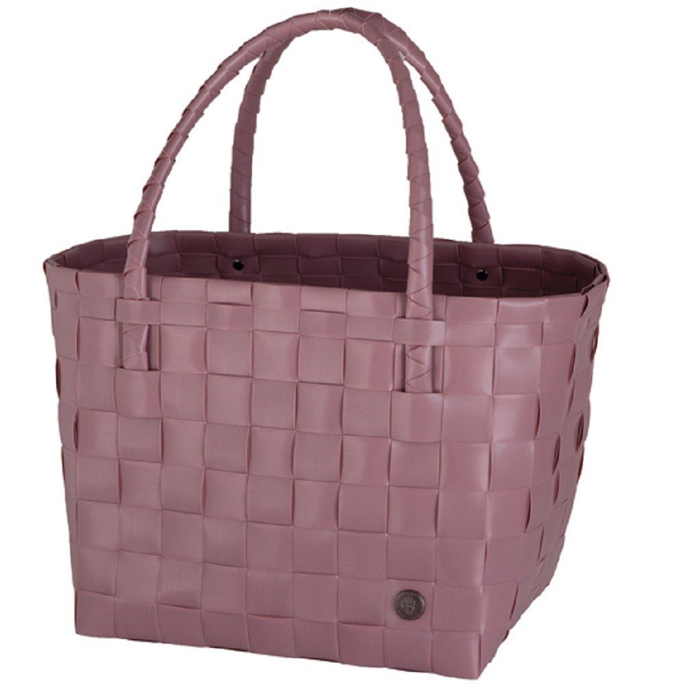 Handed By Handgewebt Paris shopper Tasche Rosa (Rustic Pink), Rosa (Rustic Pink)