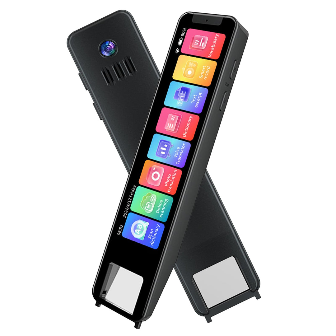 Scan Übersetzerstift, Online 134 Sprachen Scan Reader Pen Lesestift, 4 Zoll Touchscreen Übersetzungs