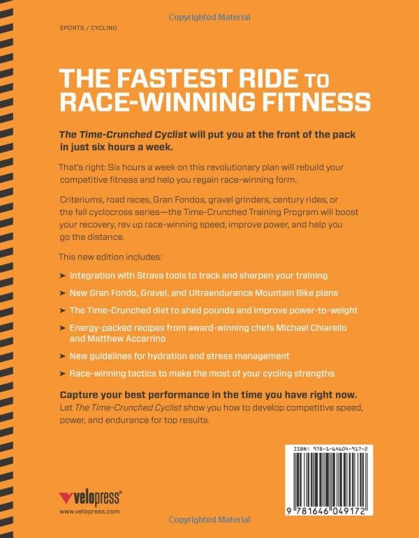 Time-Crunched Cyclist: Race-Winning Fitness in 6 Hours a Week, Taschenbuch