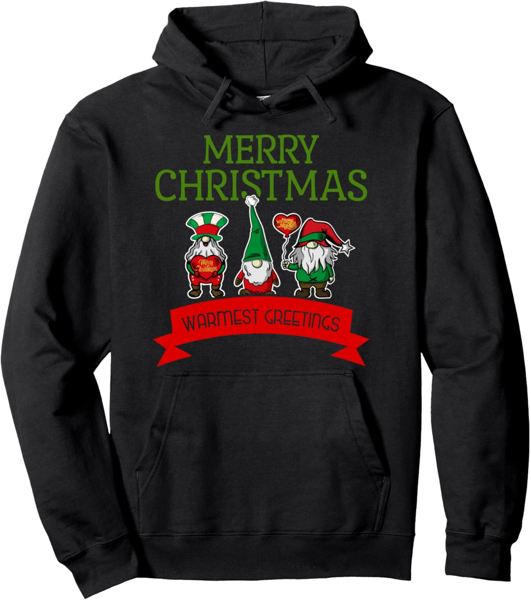 Zwerge Weihnachten Weihnachtszeit Merry Christmas Pullover Hoodie
