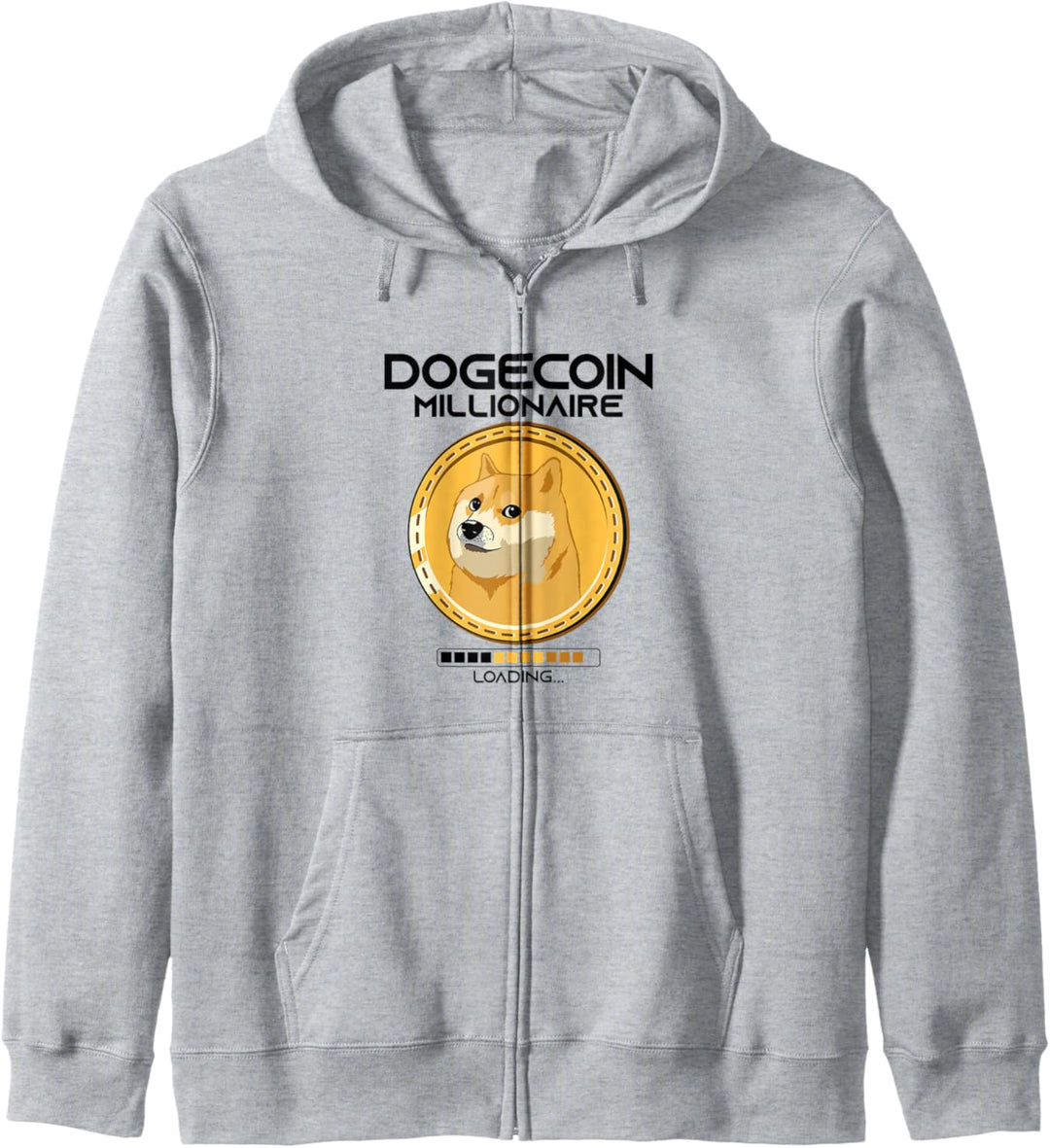 Dogecoin Millionär Laden Lustige Krypto Kryptowährung Kapuzenjacke