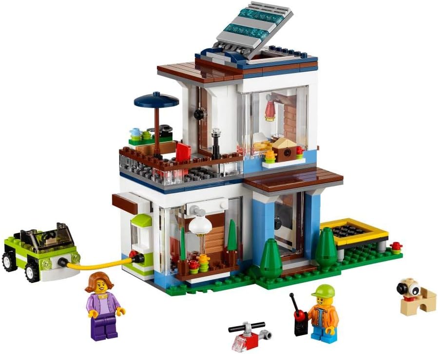 LEGO Creator 31068 - "Modernes Zuhause Konstruktionsspiel, bunt