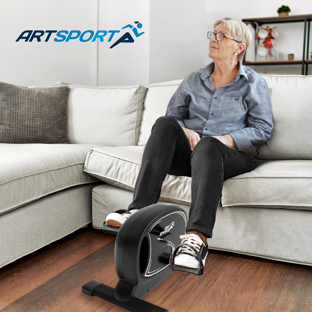 Juskys Pedaltrainer Sportivo - leiser Heimtrainer, Fitnessgerät, Senioren, Armtrainer, Beintrainer,