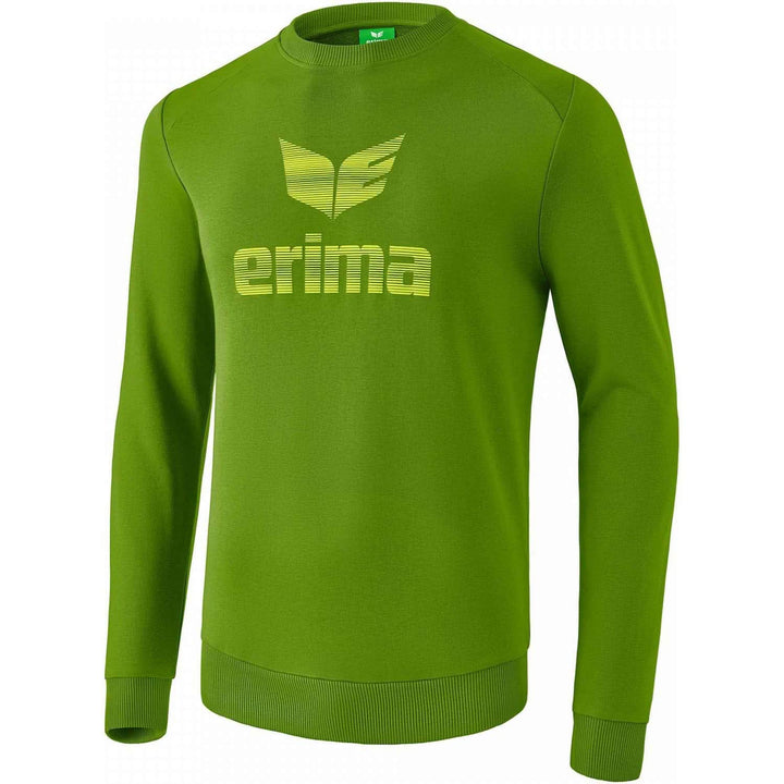 Erima Herren Essential Sweatshirt 3XL Twist Of Lime/Lime Pop, 3XL Twist Of Lime/Lime Pop