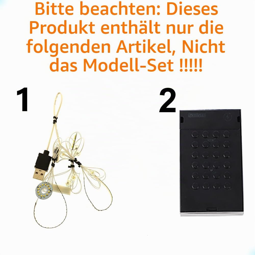 GEAMENT LED Licht-Set Kompatibel mit Lego ONE Piece Das Piratenschiff Flying Lamb 75639 (The Going M