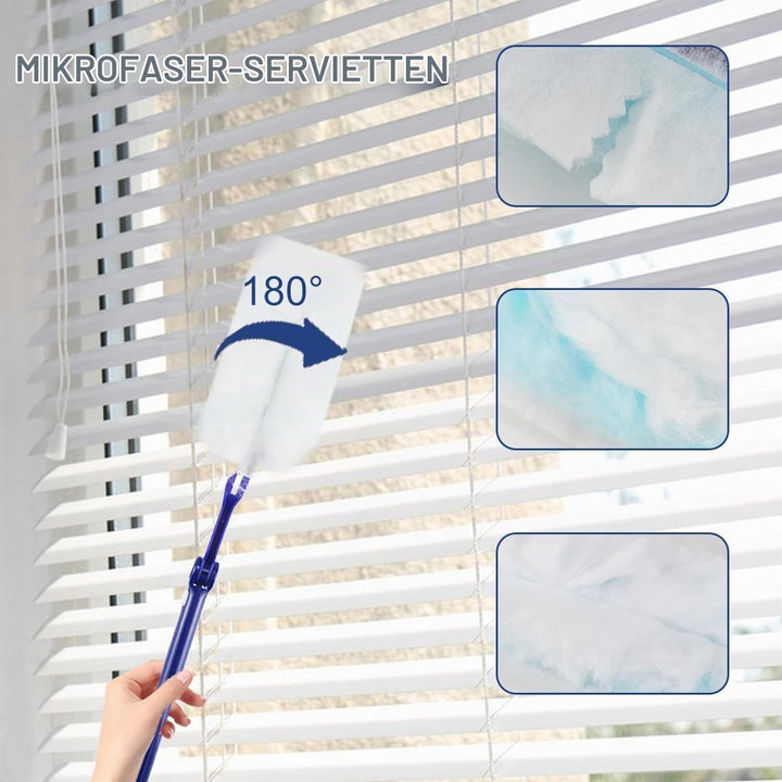 51 Stück für Swiffer Staubwedel Ersatz-Set, Staubfangdecken für Swiffer Duster, Staubfänger, mit 1 S