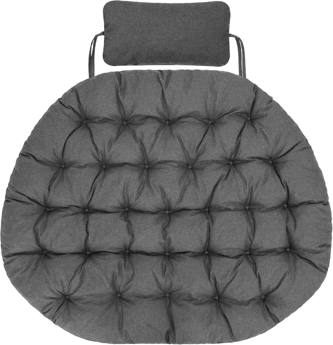 PillowPrim Hängesessel Kissen, Auflage für Polyrattan/Rattan Hängeschaukel, Polster, Hängekorb, Scha