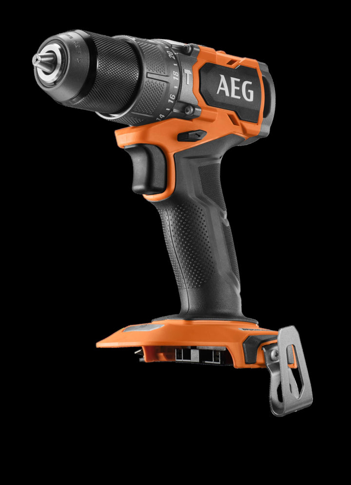 AEG 18 V Pro18V Brushless Akku-Schlagbohrschrauber BSB18SBL2-0, Sub-Compact, Drehmoment 60 Nm, ohne