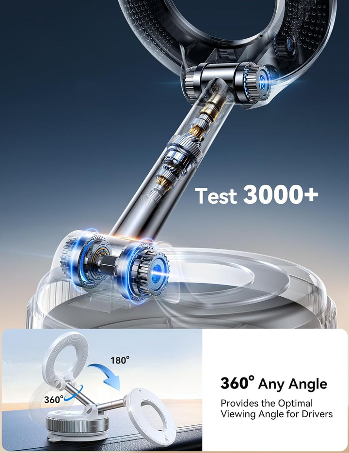 JOYROOM Vakuum Handyhalterung Auto Magsafe–2025 Magsafe Autohalterung [24 XN55 Magneten & Stärkster