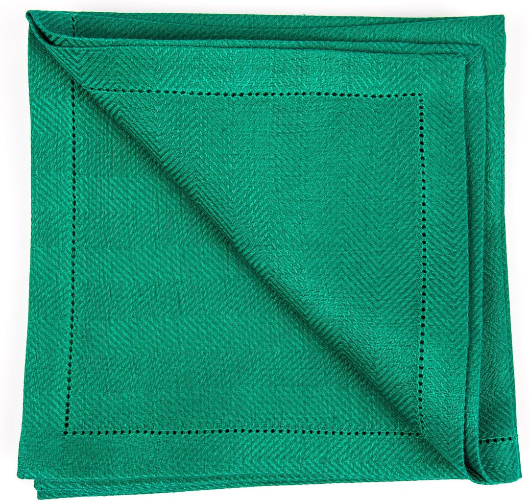 LinenMe Emilia X4 Servietten, 50,8 x 50,8 cm Bosh grün
