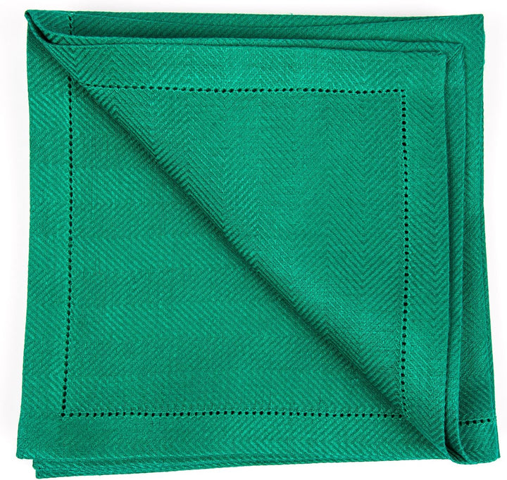 LinenMe Emilia X4 Servietten, 50,8 x 50,8 cm Bosh grün
