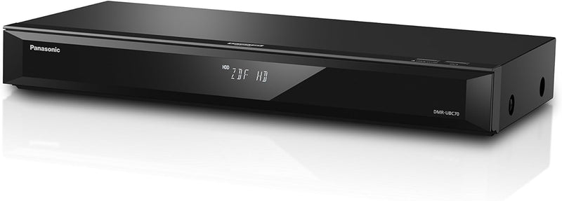 Panasonic DMR-UBC70EGK UHD Recorder (500GB HDD, 4K Blu-ray Disc, WLAN, 4K VoD, UHD TV Empfang, 2x DV