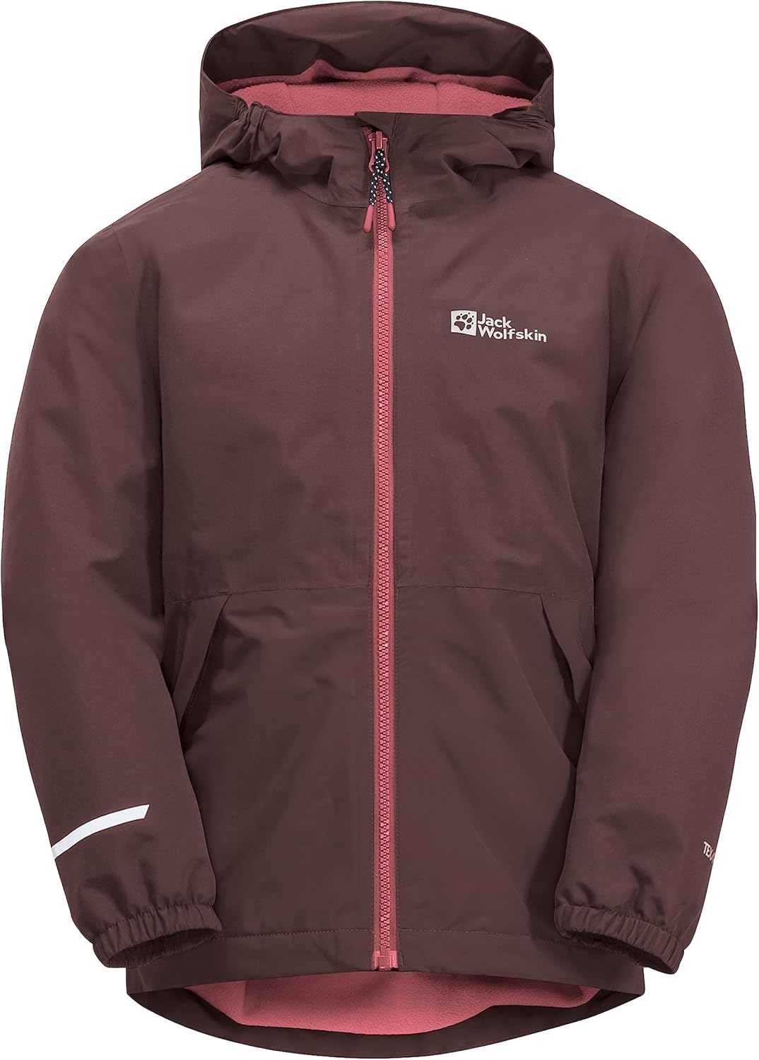 Jack Wolfskin Unisex Kinder Snowy Days K Jacket, 92 boysenberry