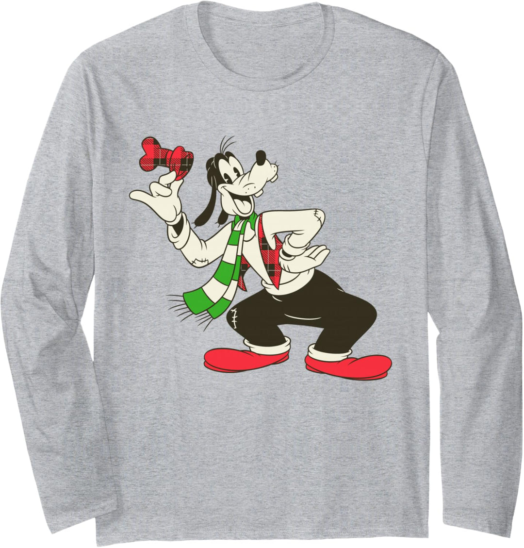 Disney Vintage Goofy Holiday Langarmshirt