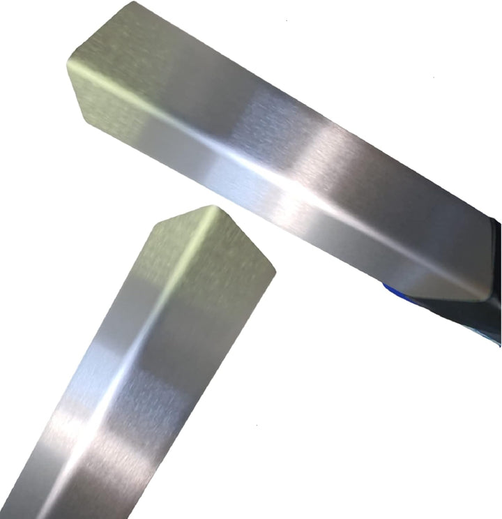 CNS Winkel 2000mm 45x25 mm K240 RIESEN AUSWAHL V2A 1 mm stark Blechwinkel Kantenschutz kreativbauen