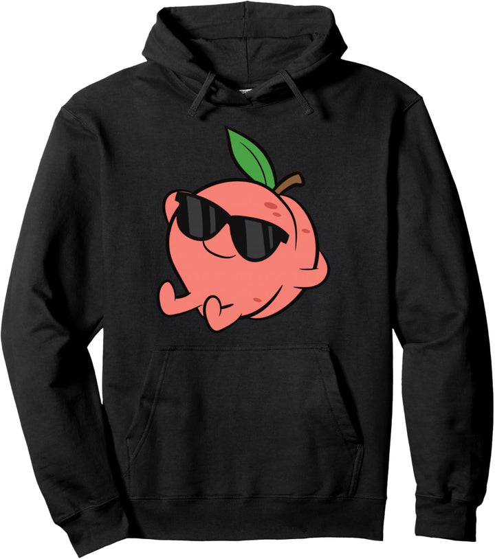 Niedliche Pfirsichfrucht, entspannend, fauler Pfirsich Pullover Hoodie