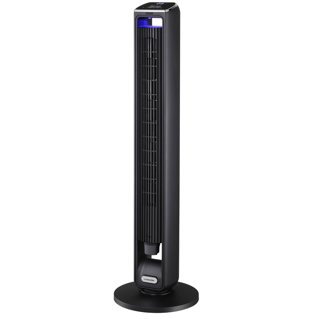 KALORIK Turmventilator VT2200 107cm Leise, 2-in-1 Standventilator mit Aroma-Box, 55W starker Wind 6m