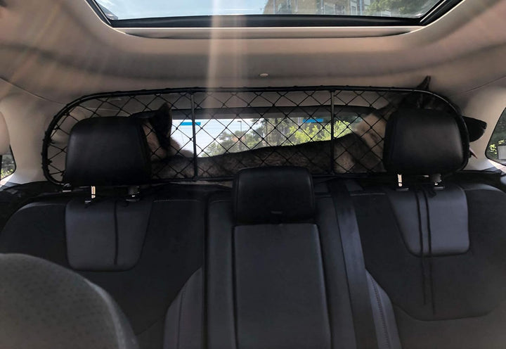 ERGOTECH Trennnetz Trenngitter kompatibel mit Ford Edge (ab BJ 2014), RDA65-S14, für Hunde und Gepäc