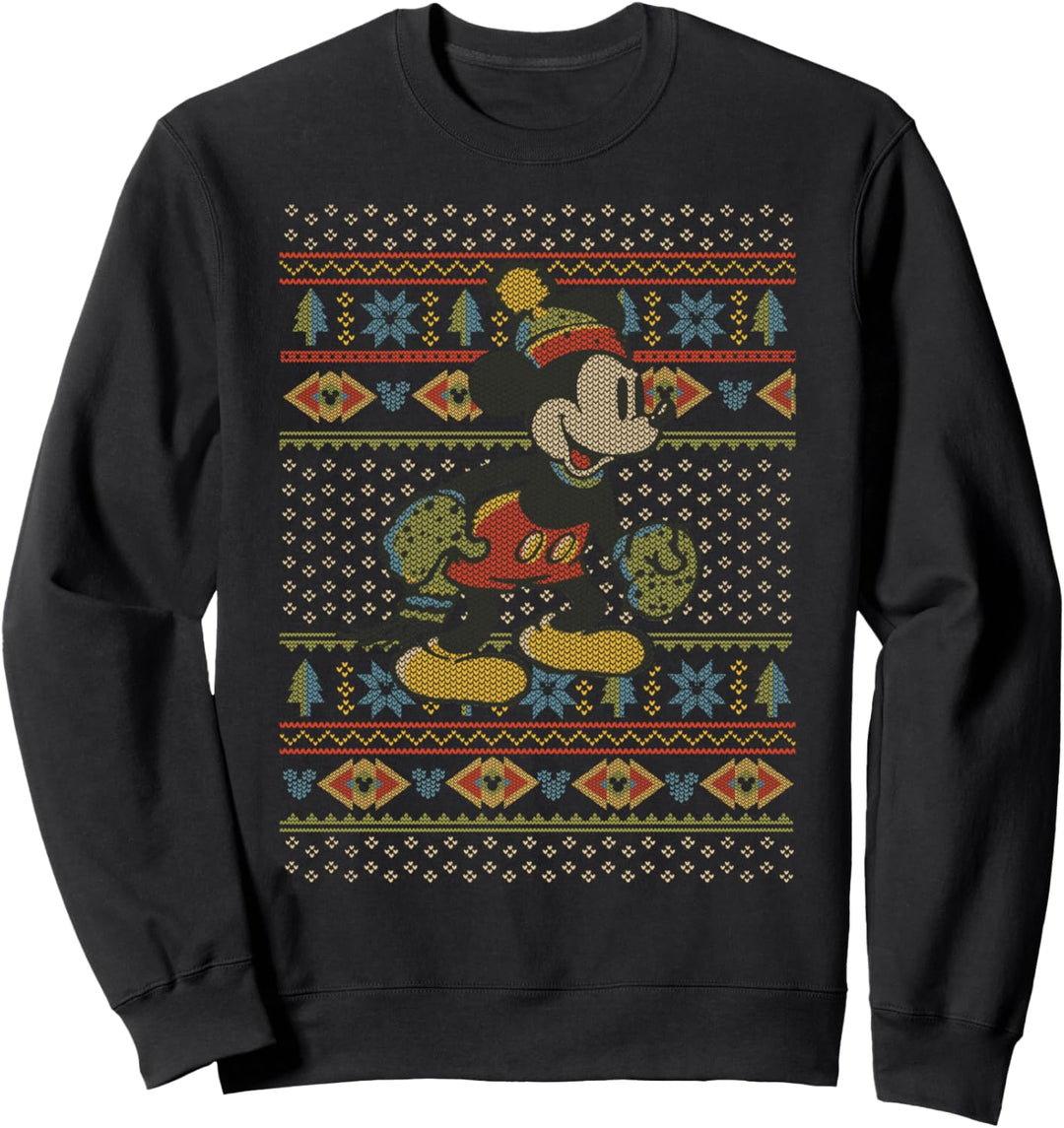 Disney Mickey And Friends Weihnachten Mickey Sweater Style Sweatshirt