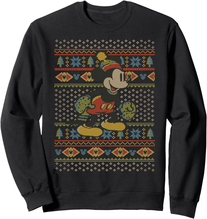 Disney Mickey And Friends Weihnachten Mickey Sweater Style Sweatshirt