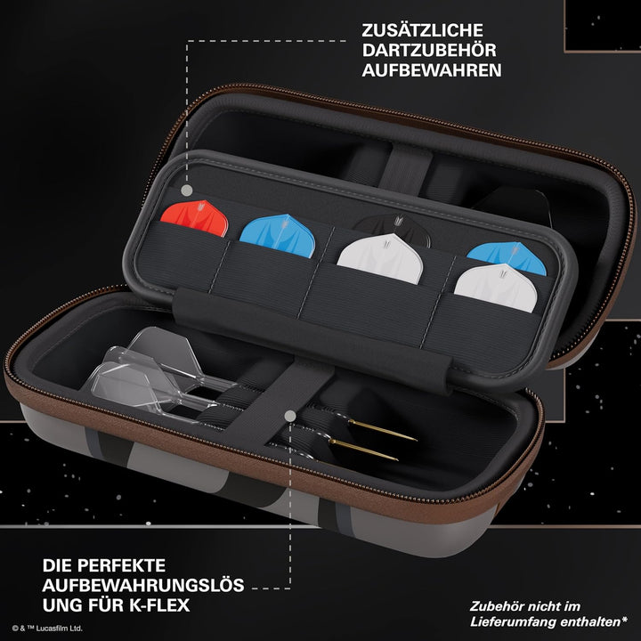 Target Darts Star Wars Mandalorian BOA Wallet | Premium Disney Darttasche mit Charakterdesign, Aufbe