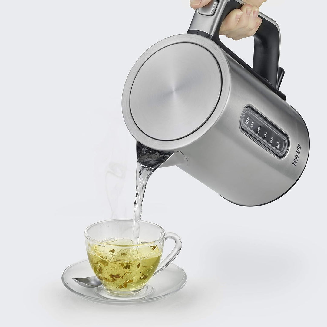 SEVERIN WK 3416 Wasserkocher, schnell, BPA-frei und mit grosser Kapazität, 2400 W, 1,7 l-XXL-Füllvol