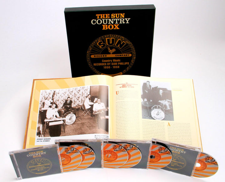 The Sun Country Box Country Music Recorded 1950-59, Audio-CD