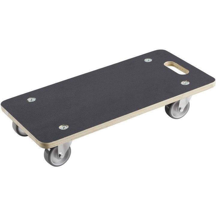 Metafranc Transportroller 590 x 290 mm - 200 kg Tragkraft - Siebdruckplatte - PU-Räder / Möbelroller