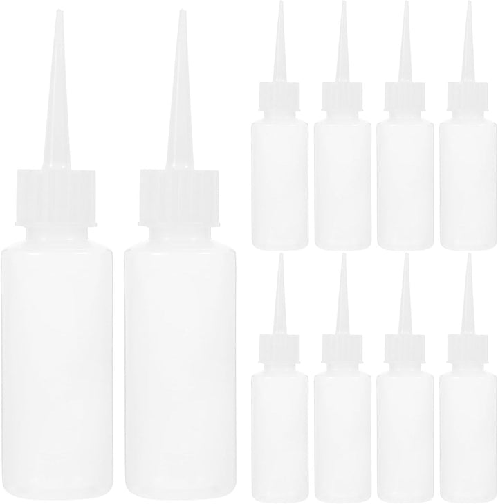DOITOOL 20 Stücke Spritzflasche Kleine Quetschflaschen mit Kappe Nachfüllbare Condiment Squeeze Flas
